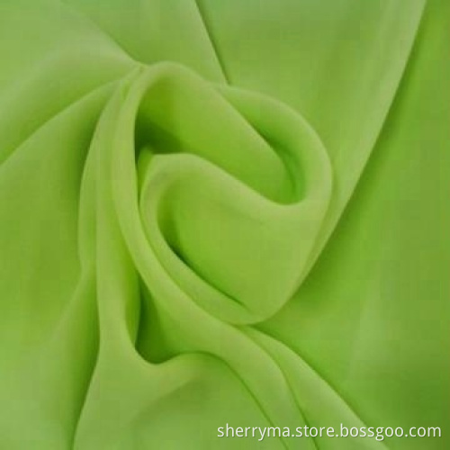 100% polyester fashion hi-multi chiffon like silk fabric